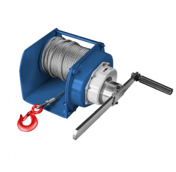 Лебедка ручная барабанная GEARSEN 0,5т 40м GJHW 05400 высокое качество товара