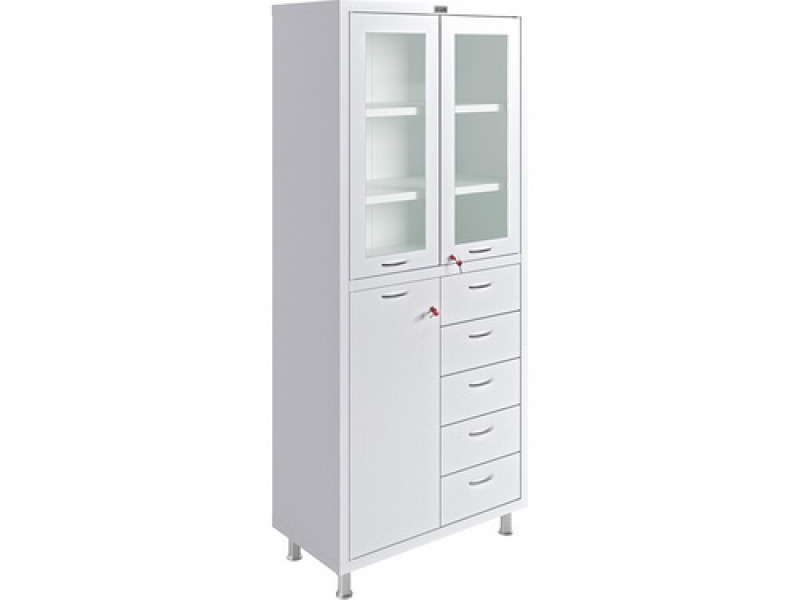 Медицинский шкаф HILFE 1750x800x400мм МД 2 1780 R-5 высокое качество товара