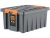 Ящик пластиковый усиленный 415х300х190 мм с крышкой и клипсами Rox Box PRO 16 высокое качество товара