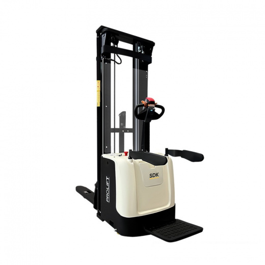 Самоходный электроштабелер со свободным подъемом PROLIFT M2(грузоподъемн. 1.6т, высота подъема 5.6м) от ведущих производителей